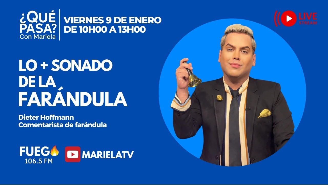¿Qué Pasa? con Mariela: Lo + sonado de la farándula
