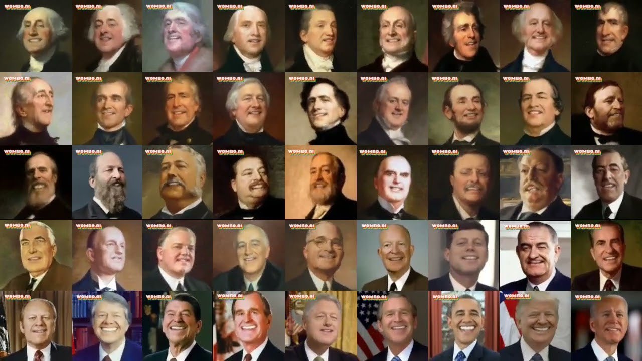 All presidents of U.S sings numa numa 1 hour