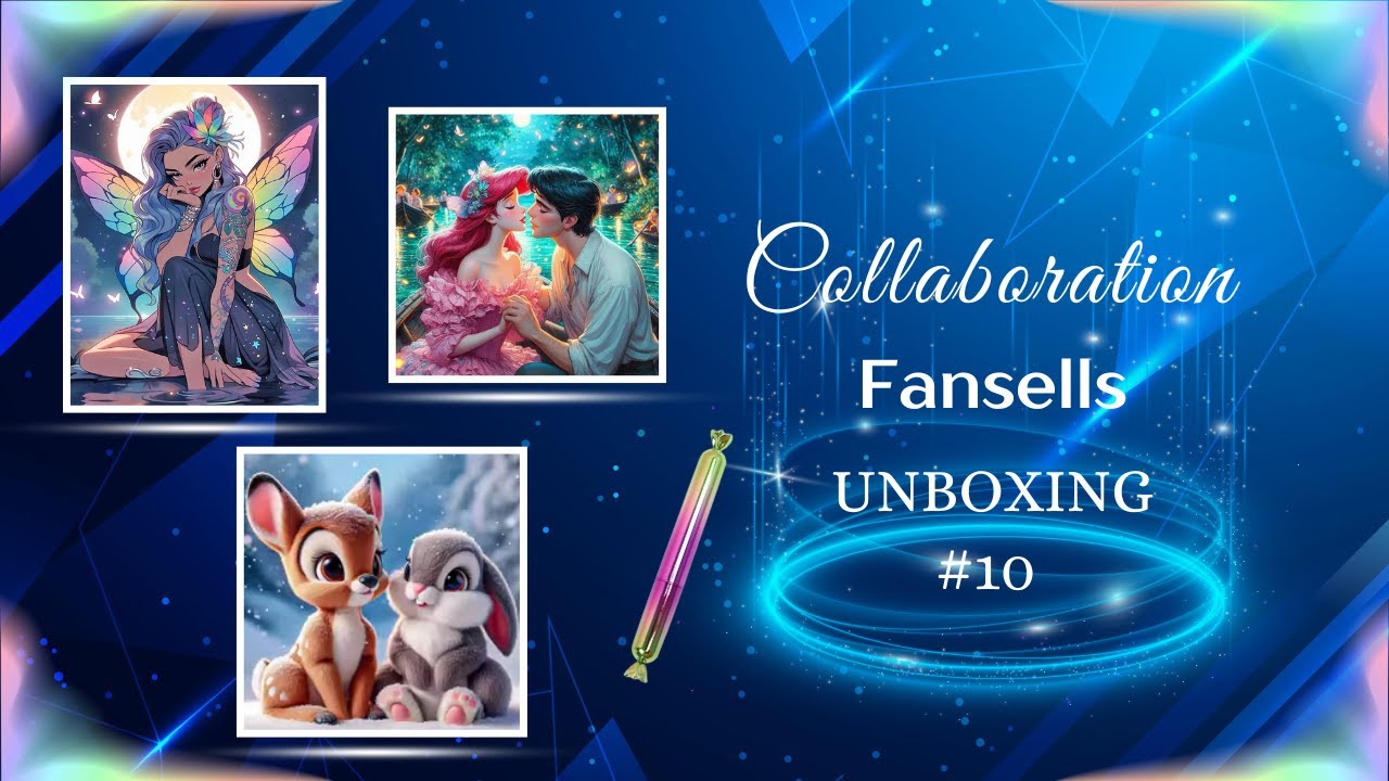 #71 DIAMOND PAINTING: Collaborazione FANSELLS Unboxing #10 | ITA