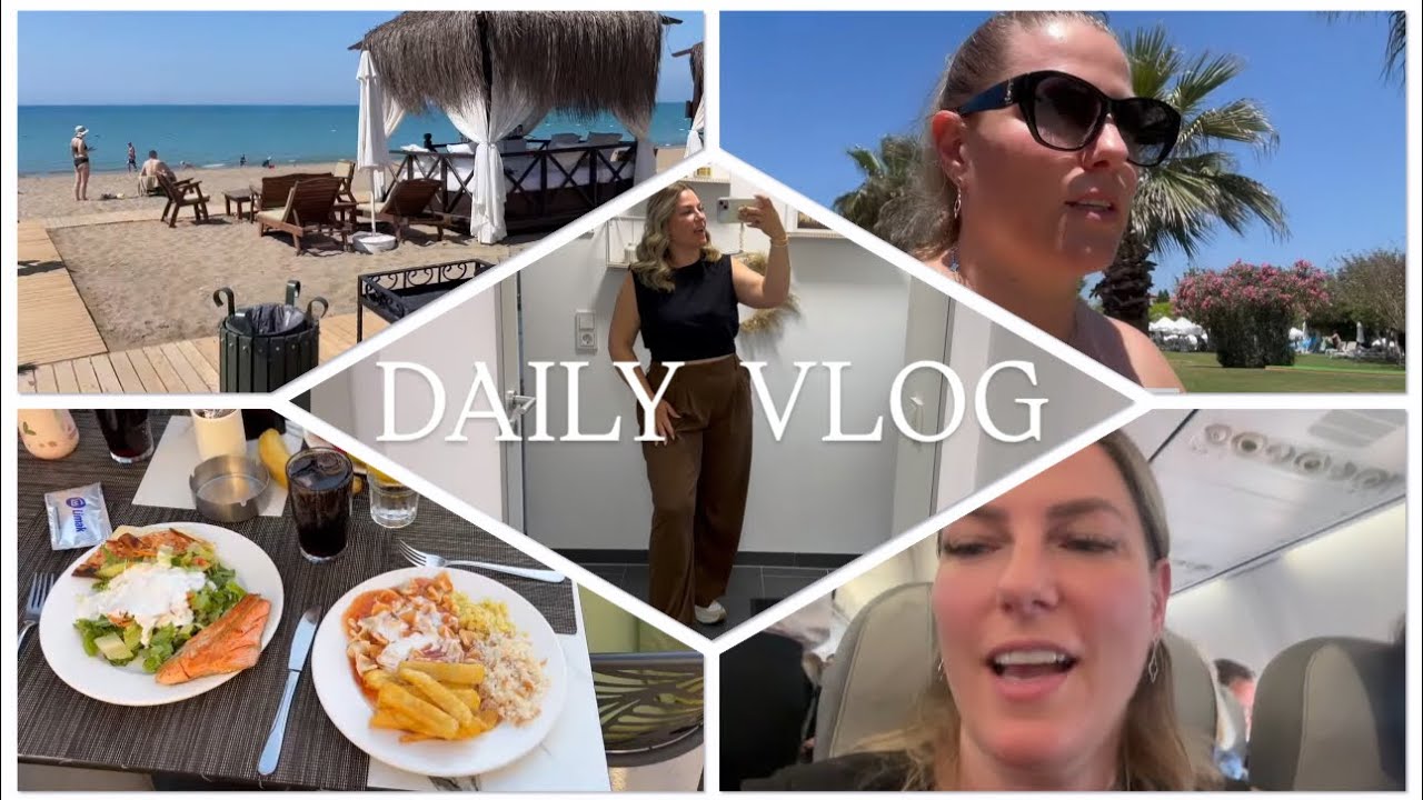 Katastrophale Reise in die Türkei mit 2 Kleinkindern l OOTD l Food l Frische Nägel, Wimpern, Haare