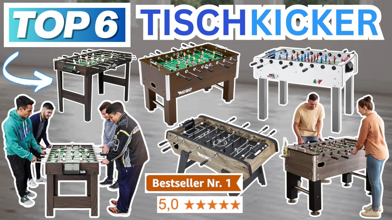Beste TISCHKICKER (Testsieger 2026) | Top 6 Tischkicker Vergleich