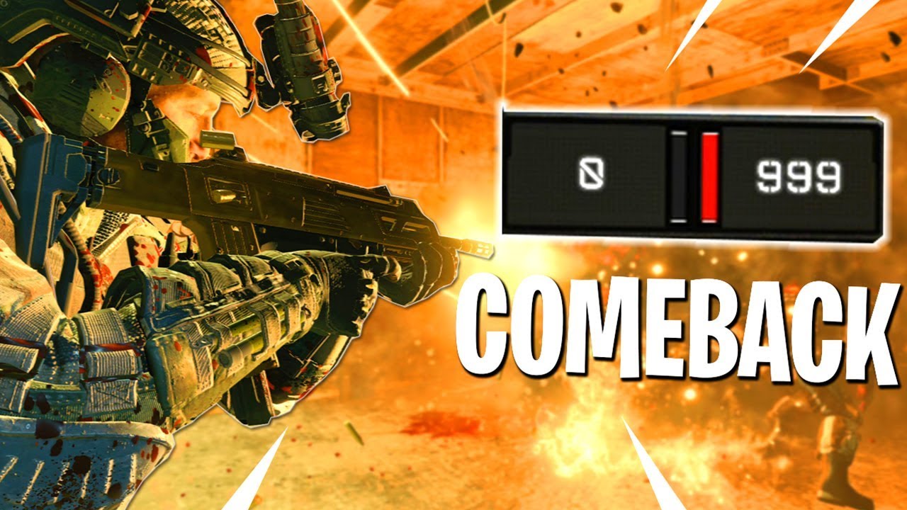 (Bo4) «999-0 Hardpoint Comeback Win!» — Лучший камбэк в Black Ops 4!