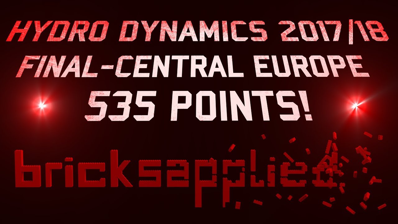 FLL Hydro Dynamics 2017/18 - 535 points || CE-Final Aachen