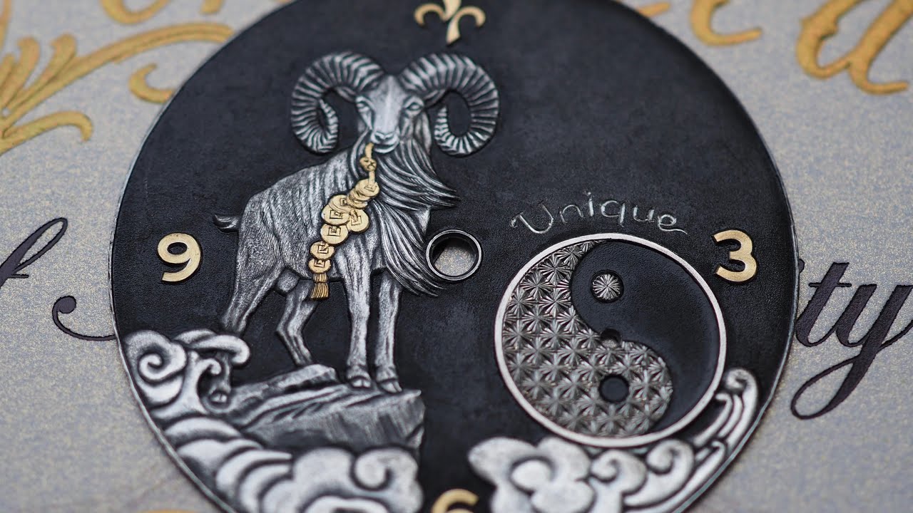 The prosperous goat dial - Chú dê thịnh vượng - chienli