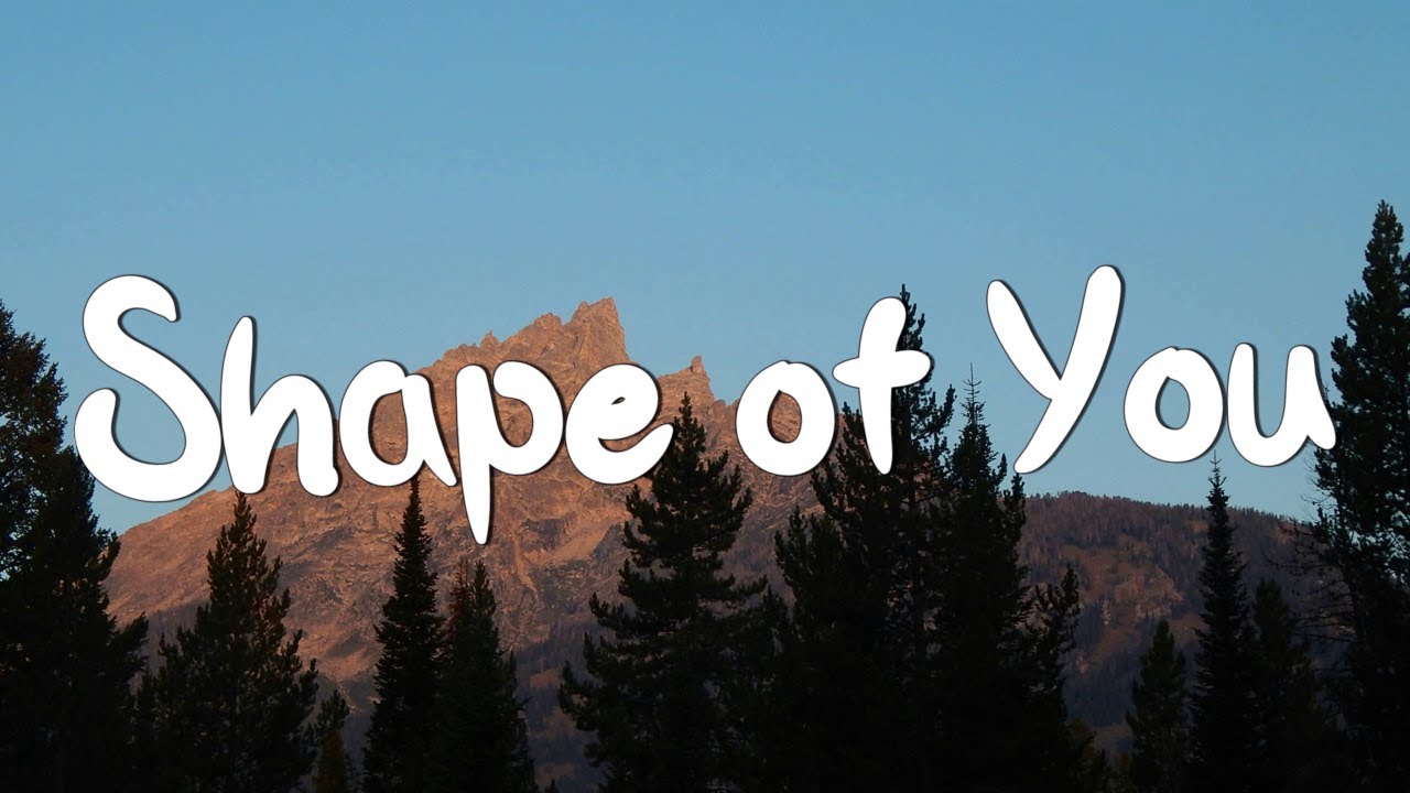 Shape of You - Ed Sheeran (Lyrics) || Charlie Puth, Shawn Mendes, Ellie Goulding (Mix)