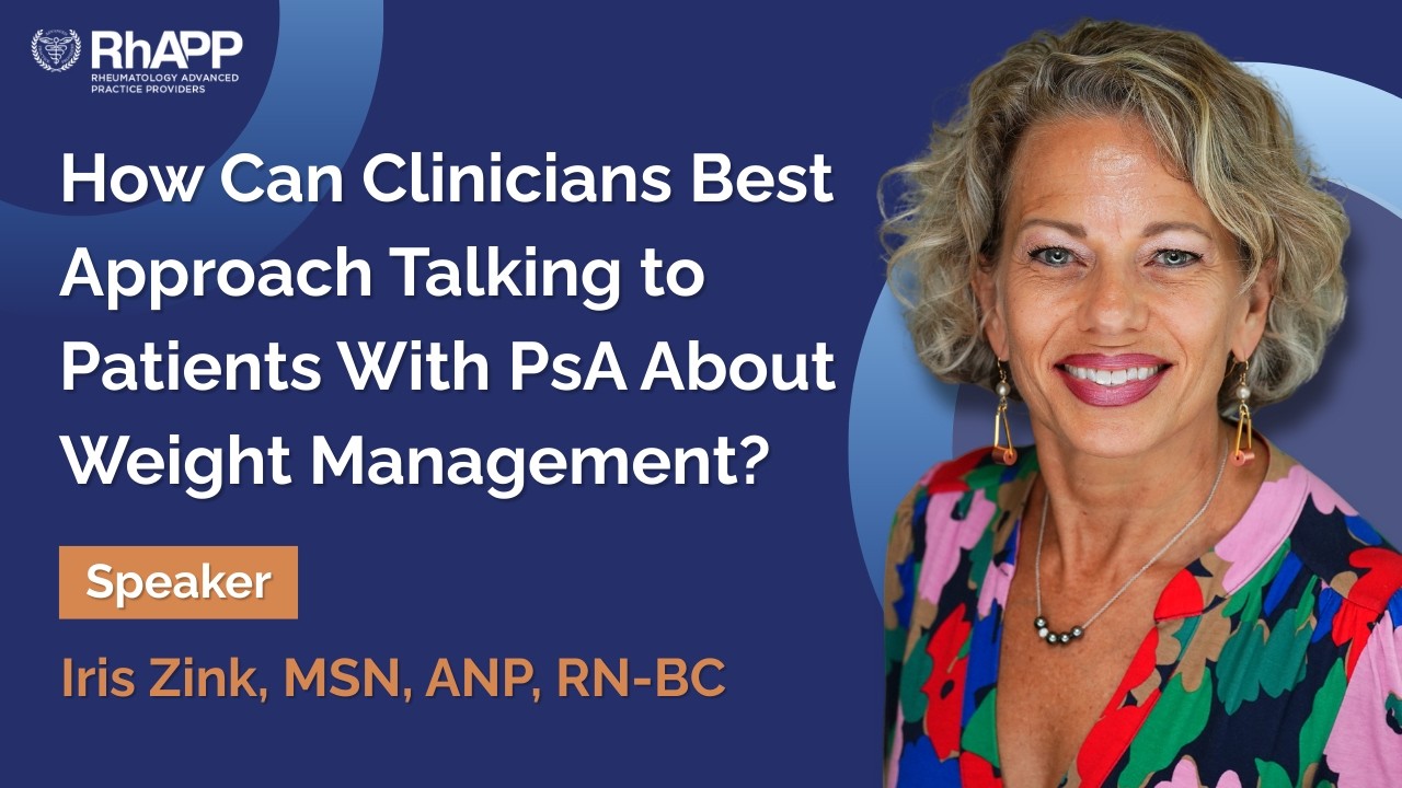 FAQ: How Can Clinicians Best Approach Talking to Patients With PsA About Weight Management?