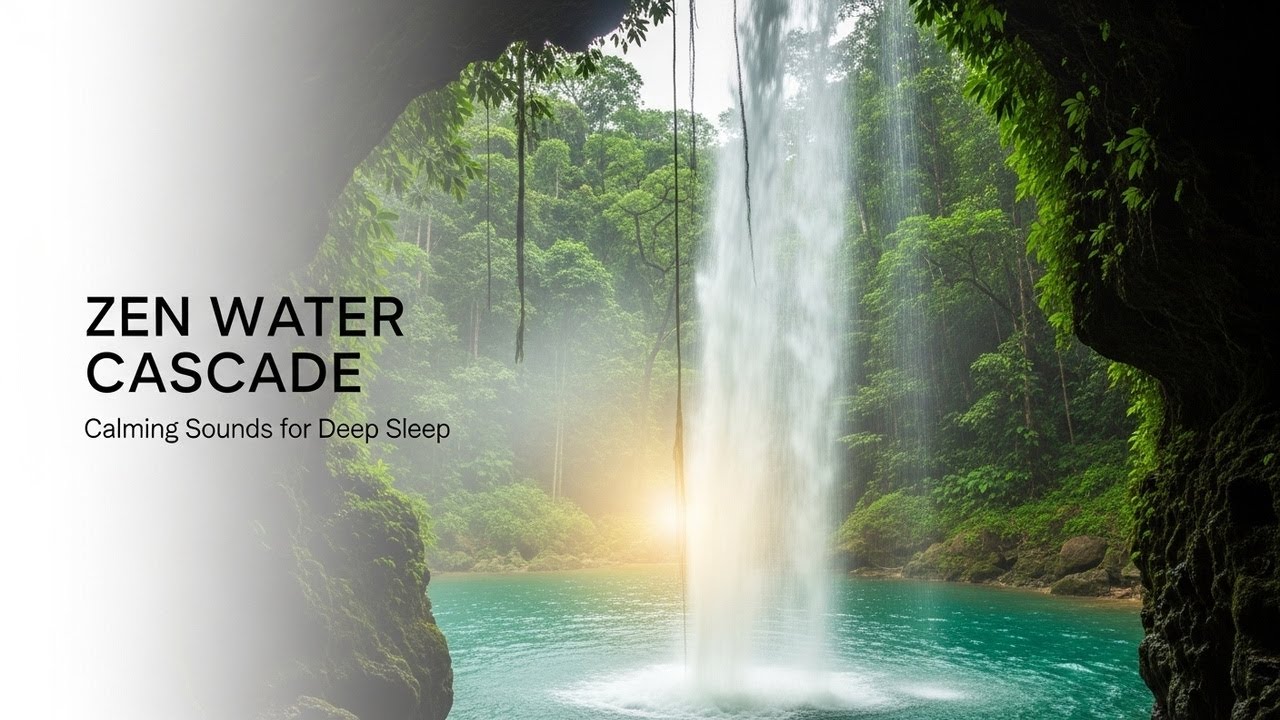 Gentle Forest Ambience with Relaxing Stream Sounds for Sleep Study Meditation and Inner Peace