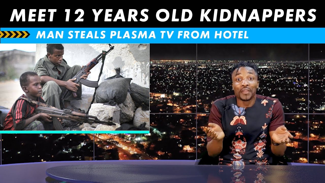 Meet 12 Years Old Nigerian Kidnappers; Man steals TV from Hotel (Pararan Mock News)