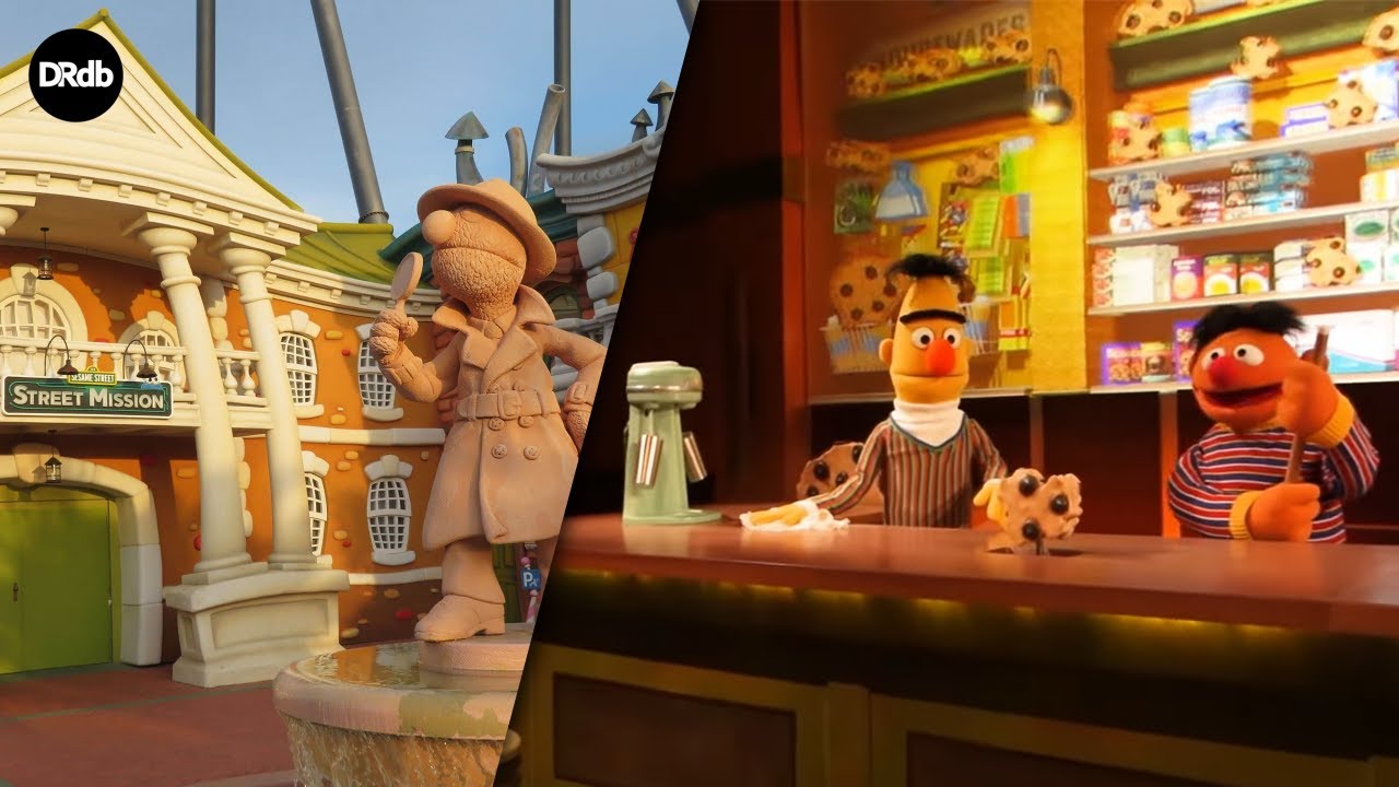 Sesame Street - Street Mission - PortAventura Park (PortAventura World) (Onride POV)