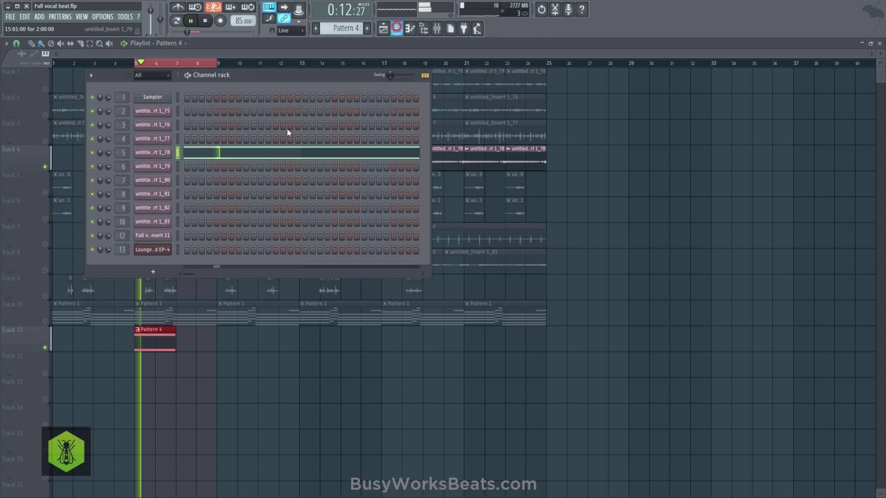 FL Studio 12-How to Make a Vocal Harmony