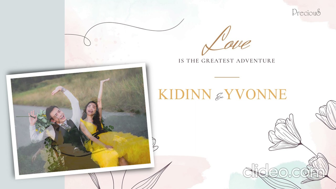 Love is the Greatest Adventure by Kidinn & Yvonne | Digital Wedding