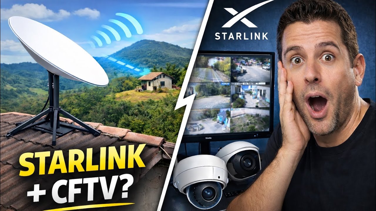 Instalei Starlink em um Sistema de CFTV… Veja o Que Aconteceu