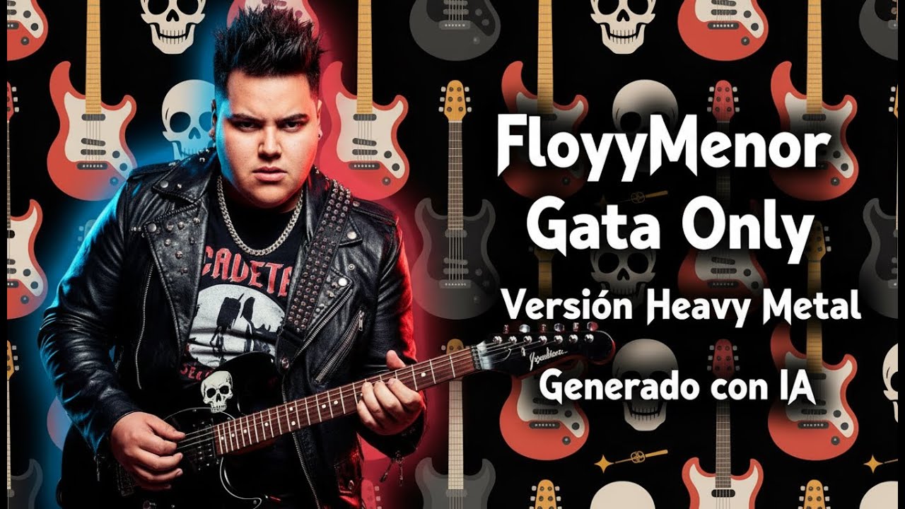 FloyyMenor – Gata Only | Cover IA Heavy Metal urbano