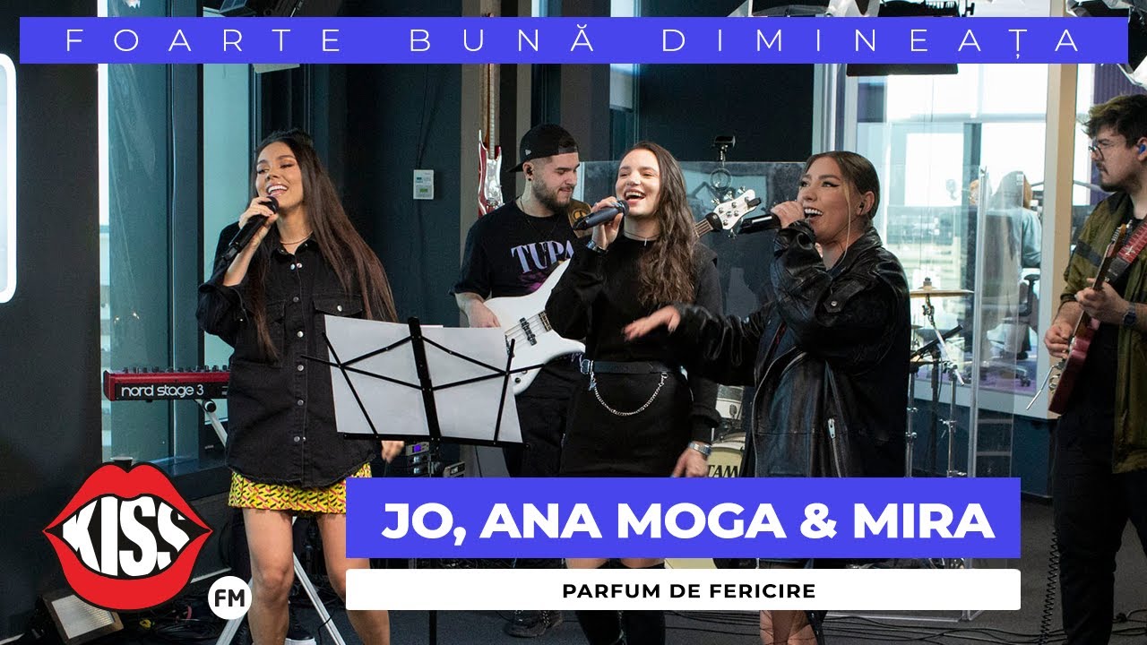 MIRA, JO, Ana Moga - Parfum de fericire (Cover Live @ Foarte Bună Dimineața)