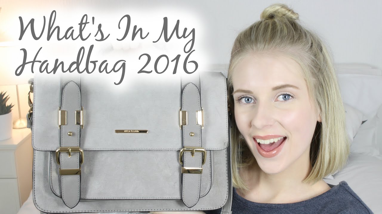 What's In My Handbag 2016!