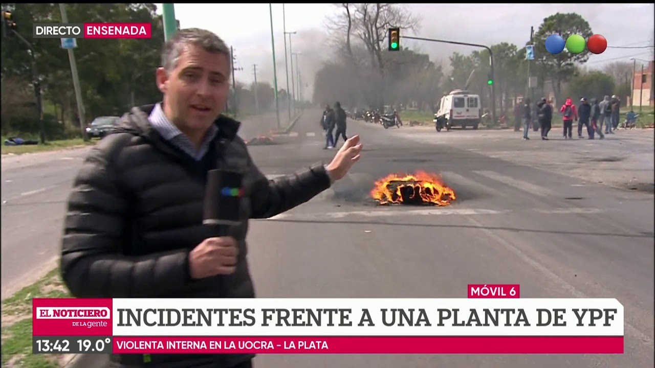 Violentos incidentes con afiliados de la UOCRA