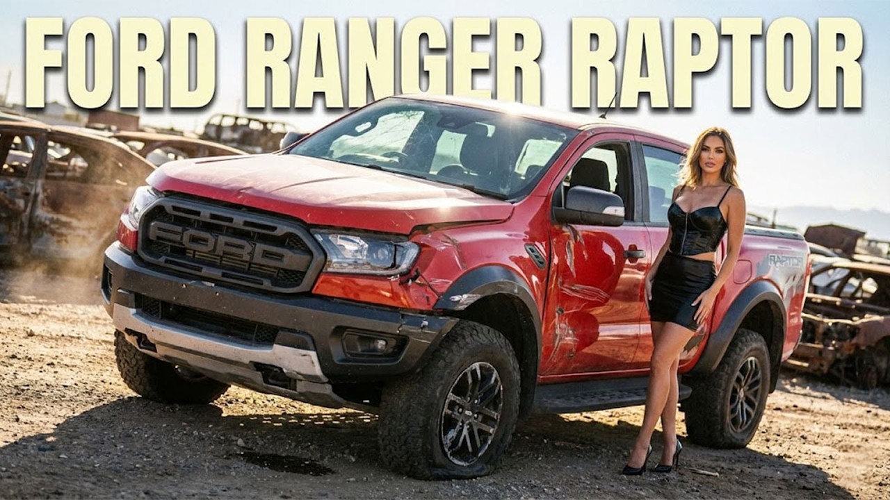 ASMR Car Restoration | Reviving the Ford Ranger Raptor After Extreme Off-Road Abandonment