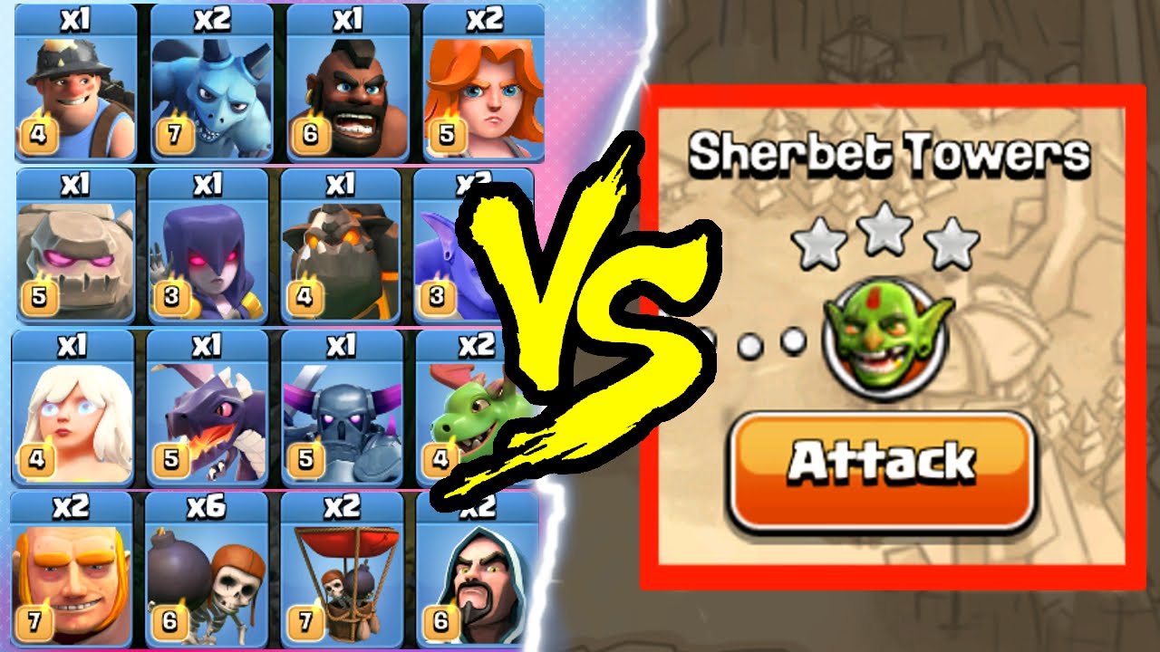 EVERY SINGLE TROOP vs SINGLE PLAYER MAPS! - Clash Of Clans EPIC CHALLENGE 2016!
