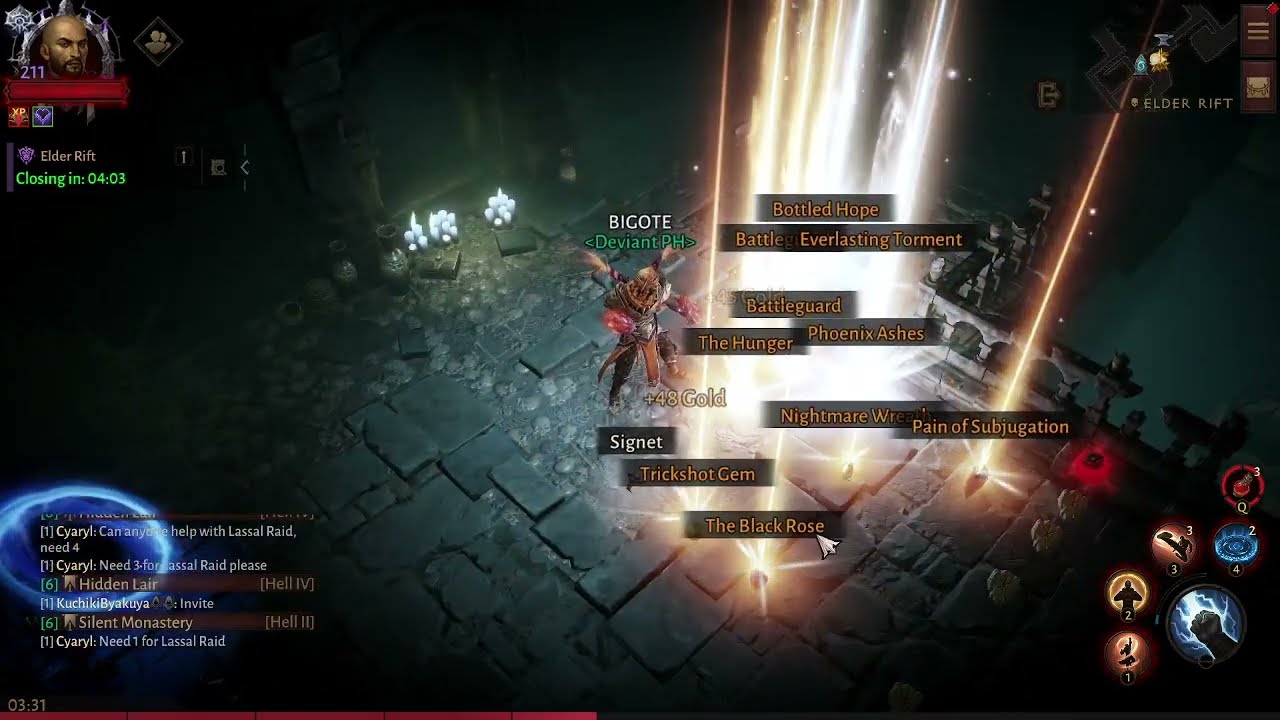 10 leg crest run! Slowly but surely lol | Diablo Immortal
