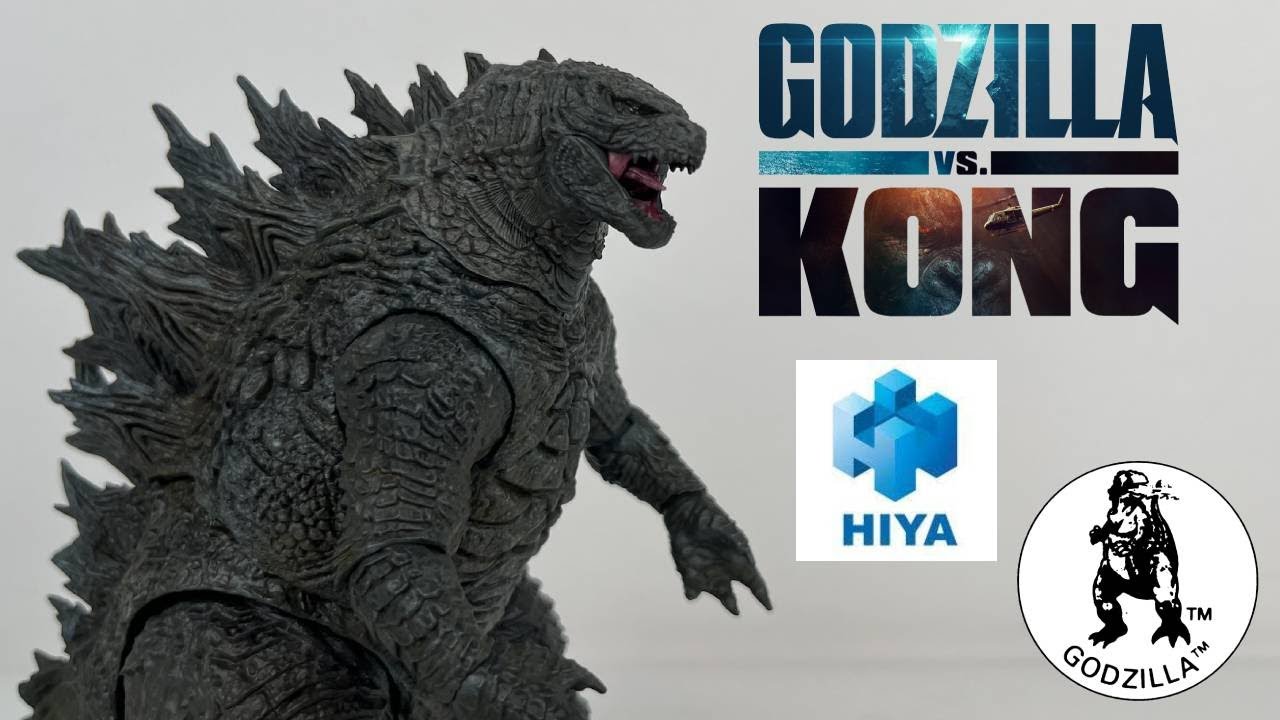 HIYA Toys Exquisite Basic Godzilla (Updated Version / ReIssue) Figure Review I Godzilla Vs. Kong