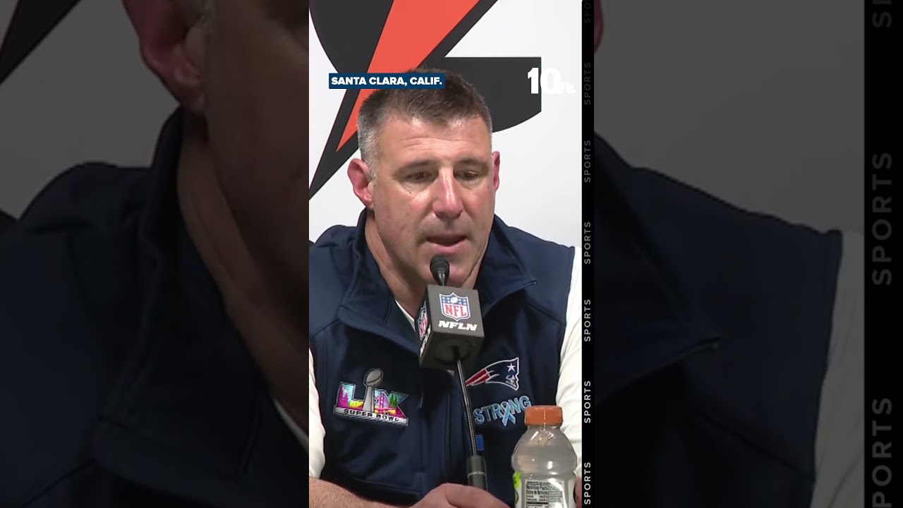 Patriots coach Mike Vrabel speaks after loss to Seattle
