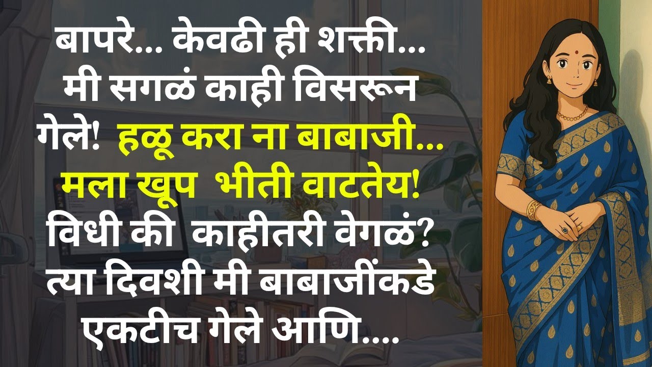 बाबाजींनी गुहेत विधीच्या नावाखाली काय केलं?  Marathi Katha | Marathi Story | हृदयस्पर्शी कथा