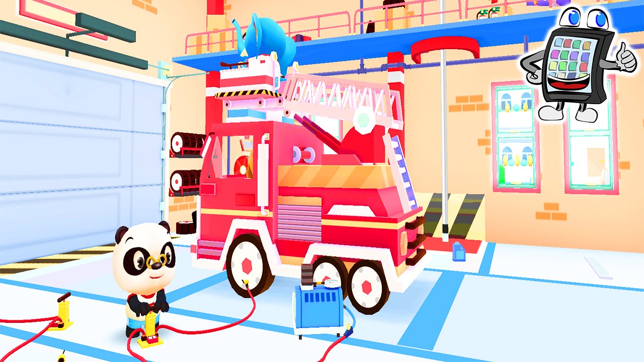 DR. PANDA FEUERWEHR App Deutsch - IM HOCHHAUS BRENNT ES! Spiel für Android & iOS
