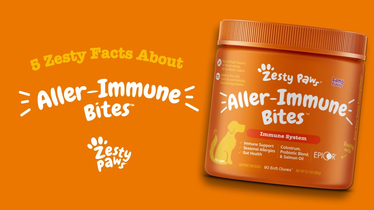 Zesty Paws 5 Facts About Aller-Immune Bites w/voiceover