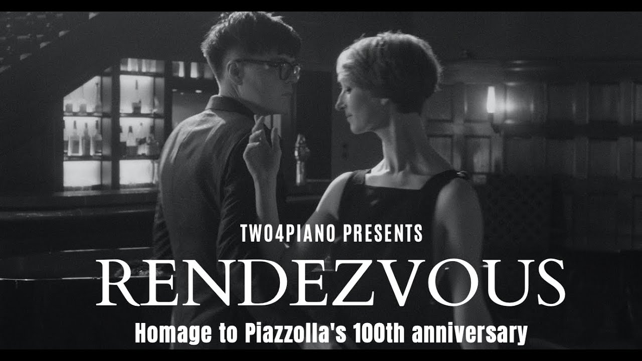 Homage to Piazzolla's 100th anniversary by TWO4PIANO (Official Video 2021)