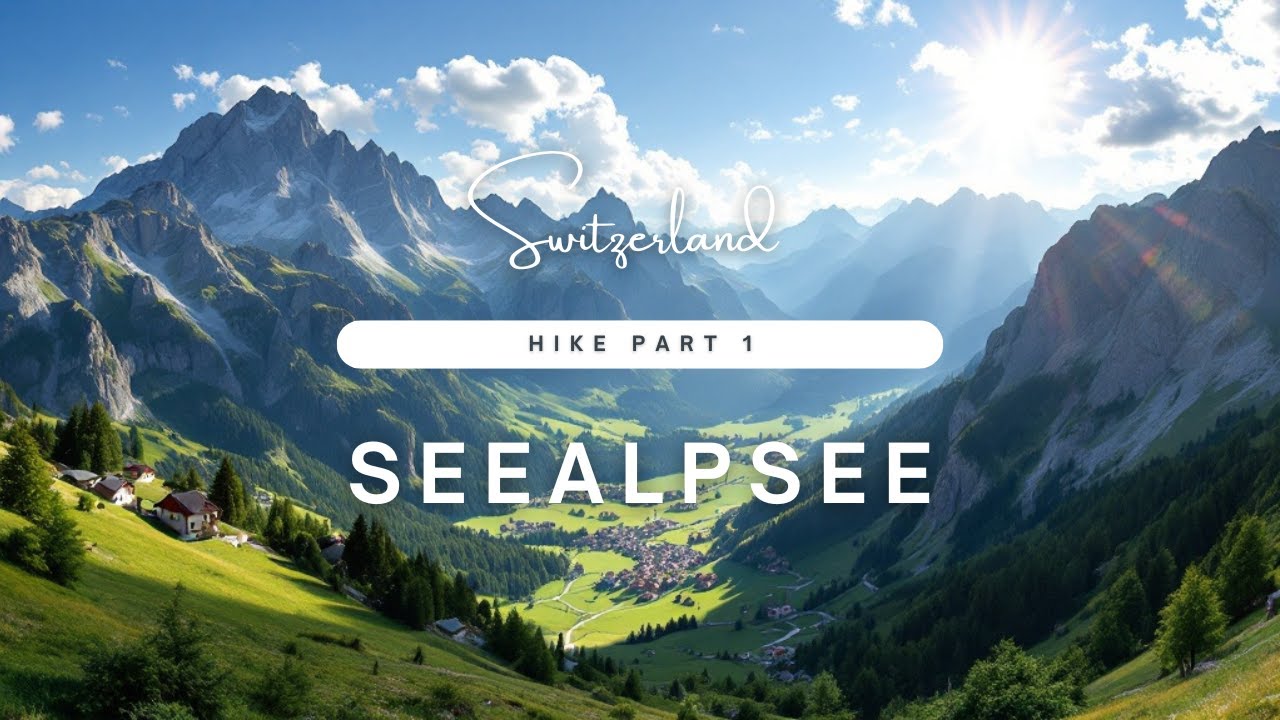 #85 ШВЕЙЦАРИЯ 🇨🇭 I Поход по Швейцарии на всю жизнь: Эбенальп до Сеальпси ЧАСТЬ 1