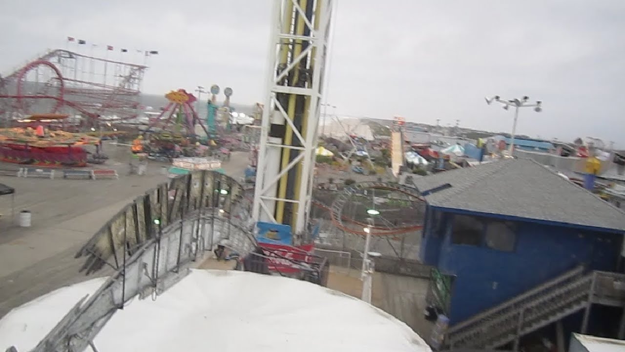 Mighty Mouse front seat on-ride HD POV Funtown Pier