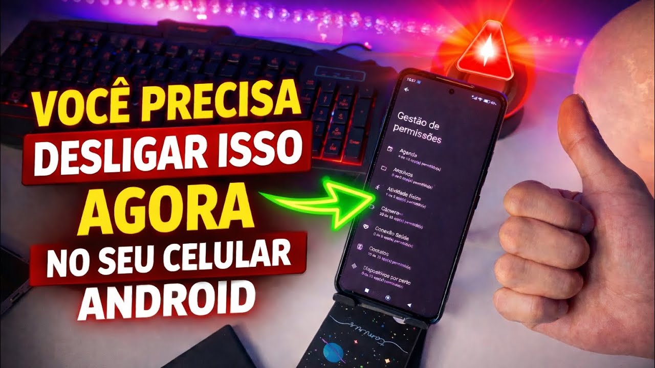 Você PRECISA desligar isso agora no Android (estão te vigiando)