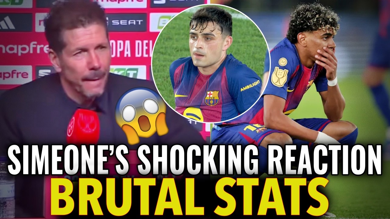 SIMEONE IN SHOCK! PEDRI AND LAMINE’S MIND-BLOWING STATS
