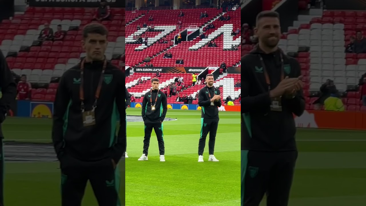 🔊 As&iacute; suena el sector de los athleticzales en Old Trafford. 📢 JO TA KE!