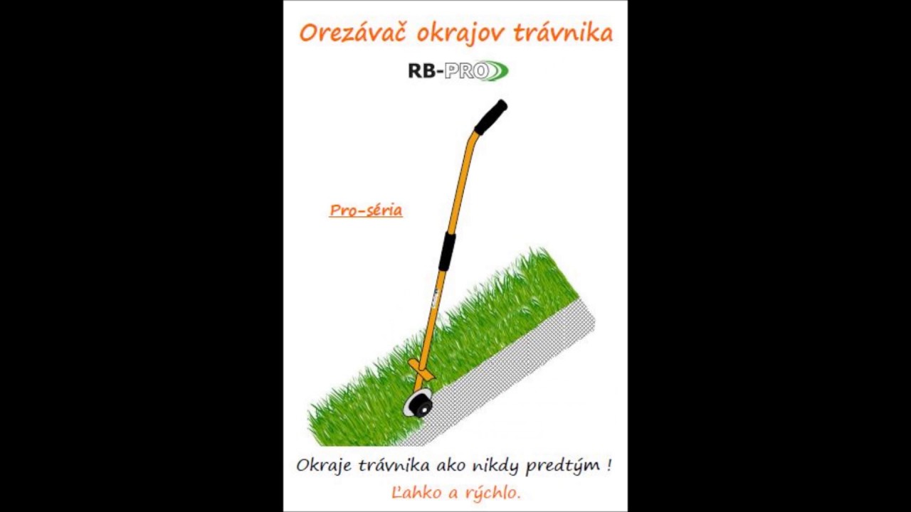 Orez&aacute;vač okrajov tr&aacute;vnika