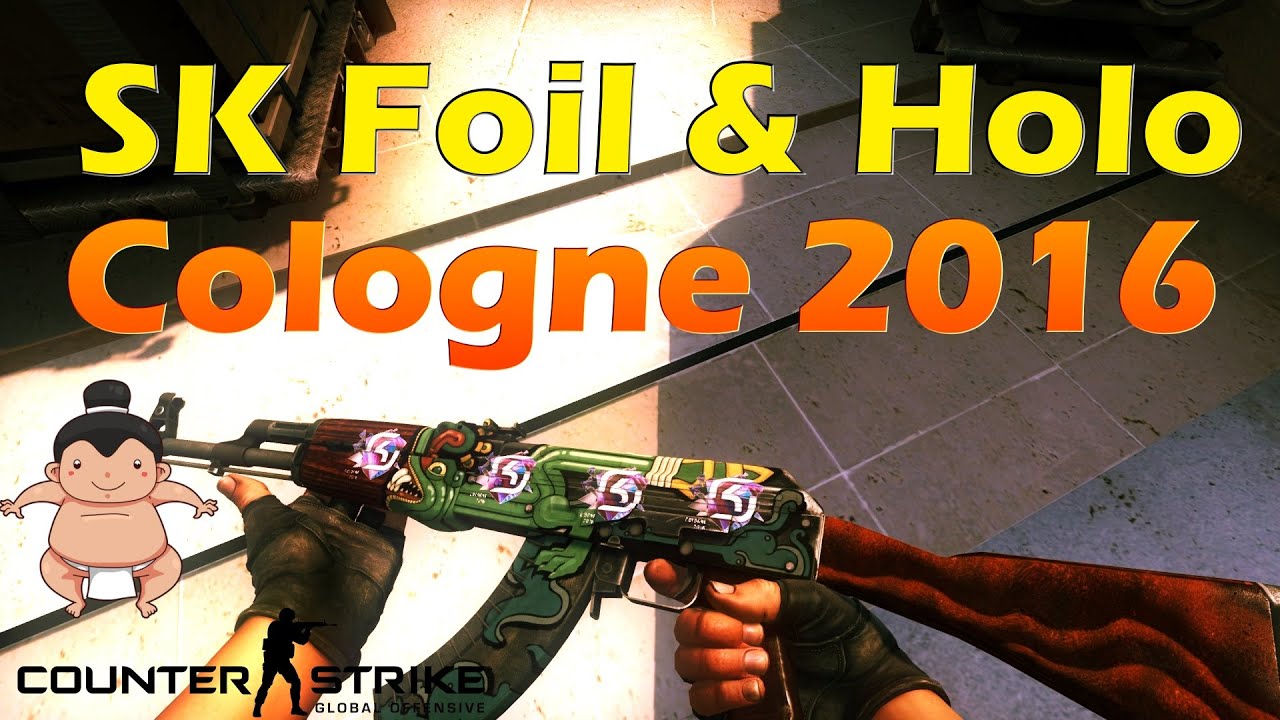 CS:GO - SK COLOGNE 2016 STICKER FOIL & HOLO