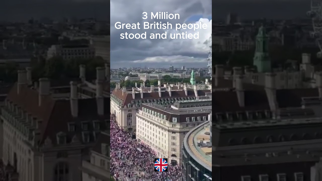 3 million patriots  #london #protest #england #british #tommyrobinson