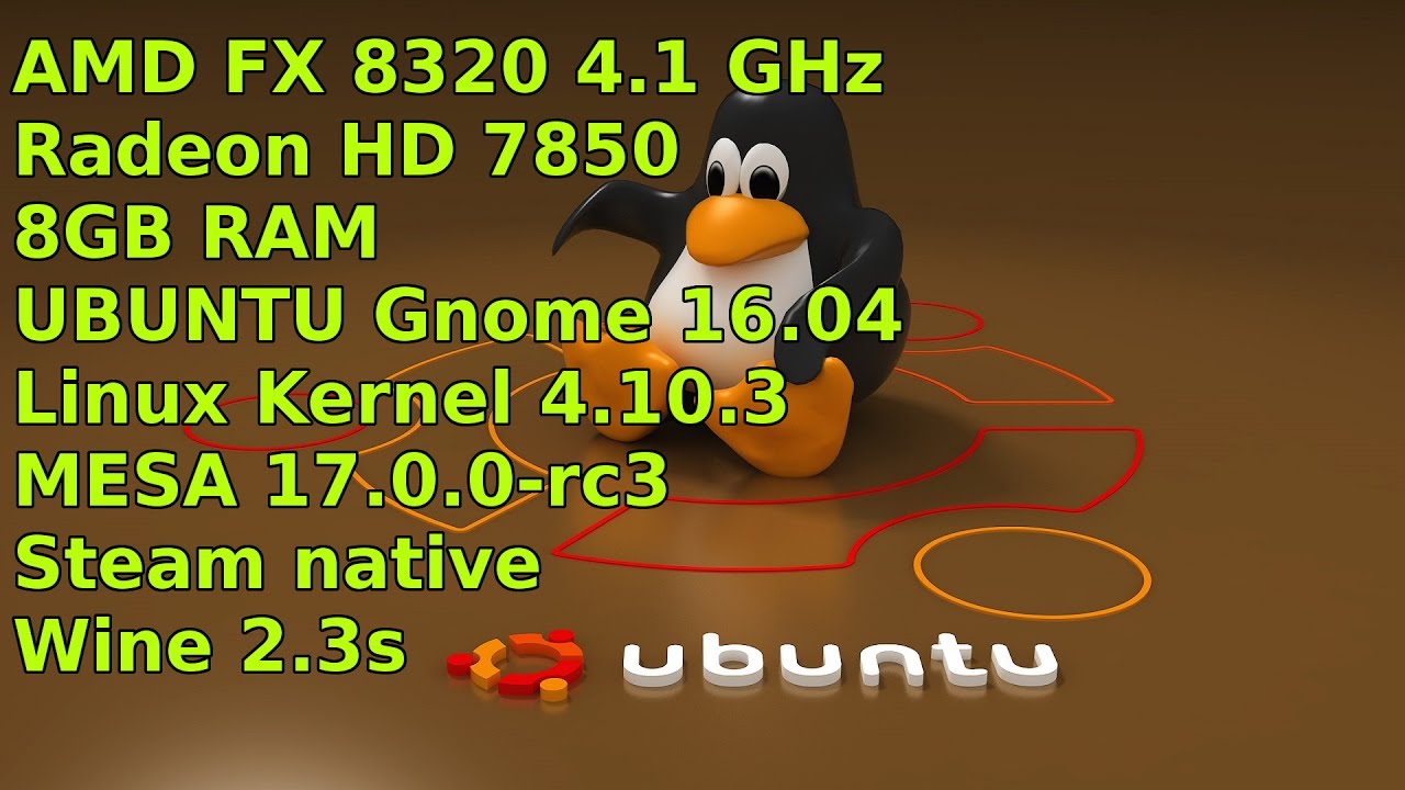 Тестируем игры на Ubuntu Gnome 16.04