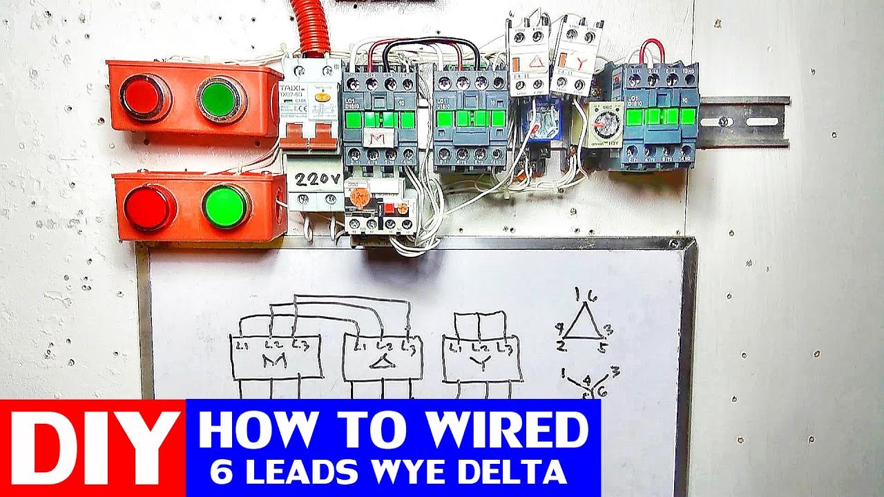 PAANO MAG TAPPING NG 6 LEADS OUT WYE DELTA SA MOTOR