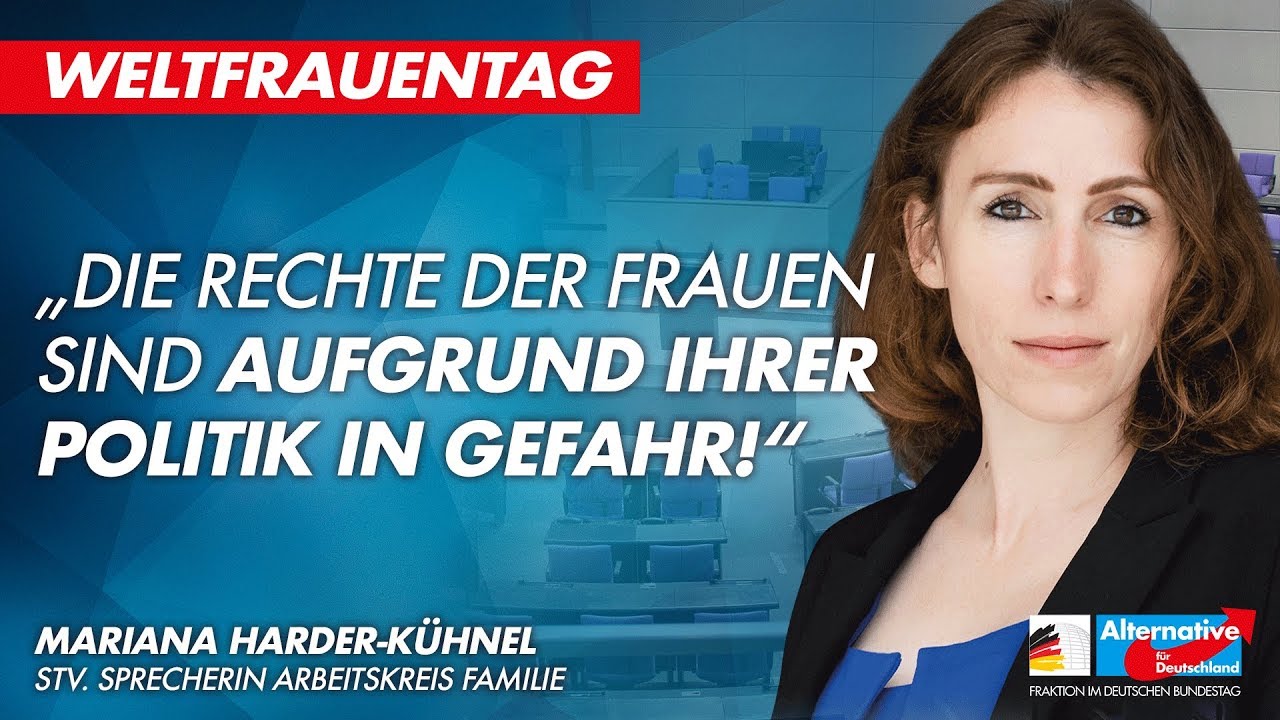 Die Rechte der Frauen sind aufgrund Ihrer Politik in Gefahr! - Mariana Harder-K&uuml;hnel - AfD