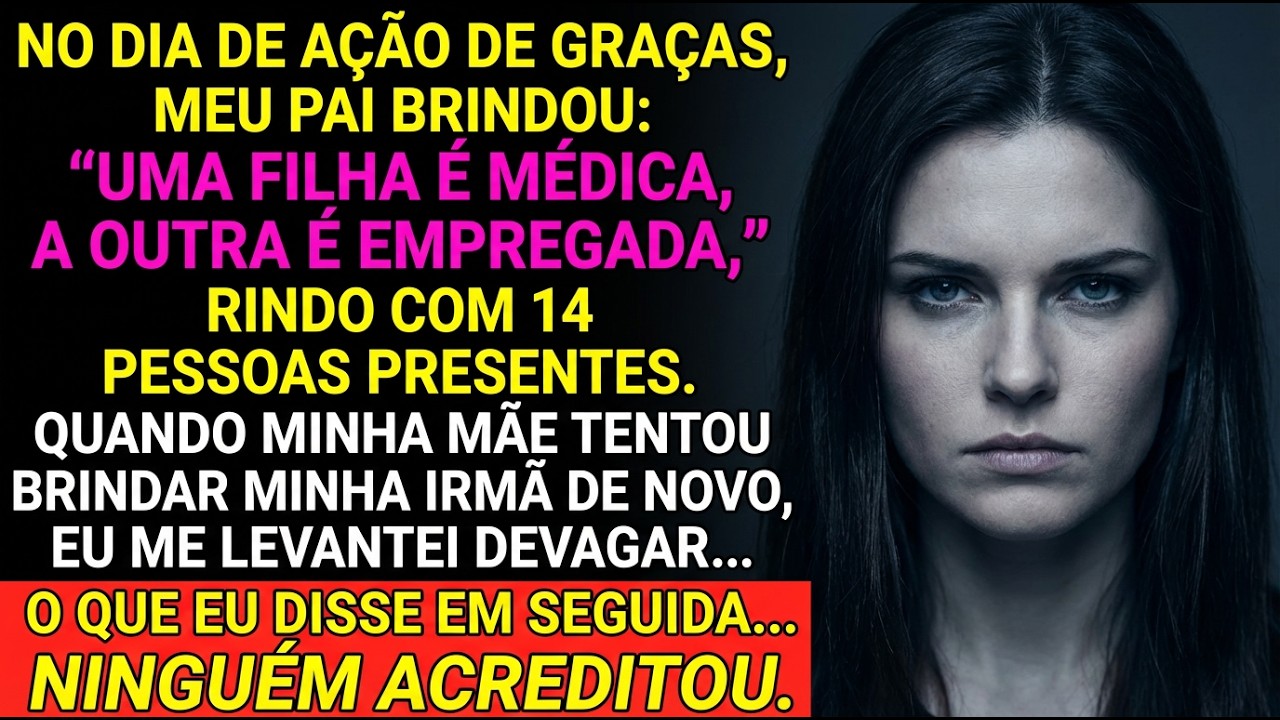 No Thanksgiving meus pais me apresentaram como “empregada” — um convidado sabia meu título.