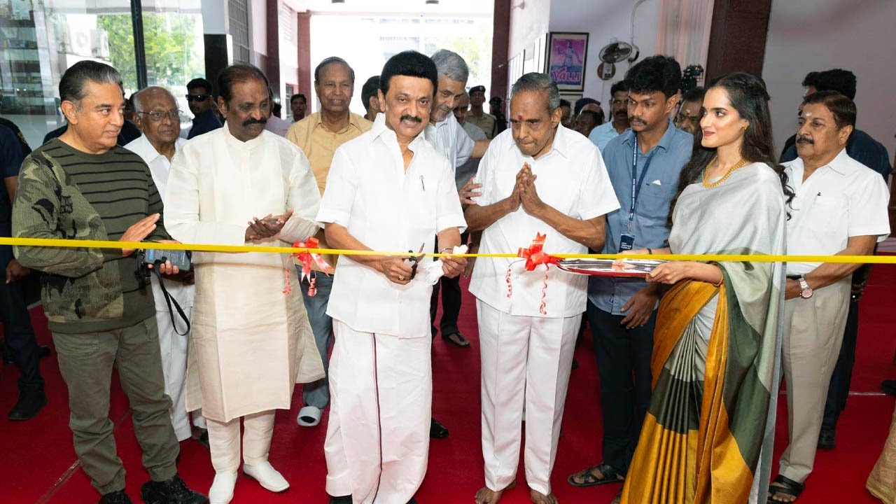 AVM Heritage Museum inauguration | MK Stalin | Kamal Haasan | M. Saravanan | M.S.Guhan