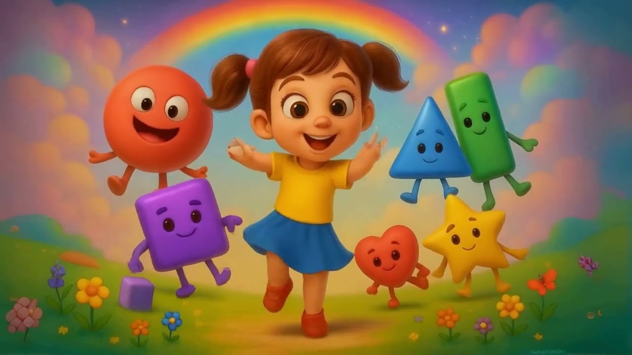 Jane's fun-filled adventure with shapes!