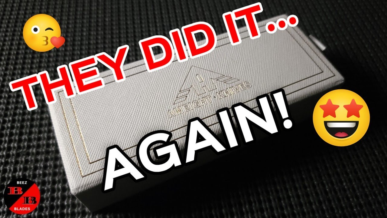 AMEIGHT KNIVES GLEAR - SHOWING OFF WHAT THEY CAN DO!