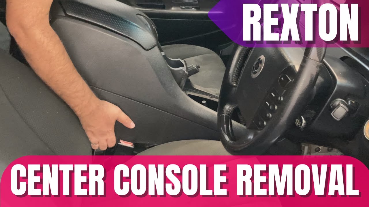 Center Console Removal guide | REXTON | SsangYong #rexton #ssangyong #centerconsole