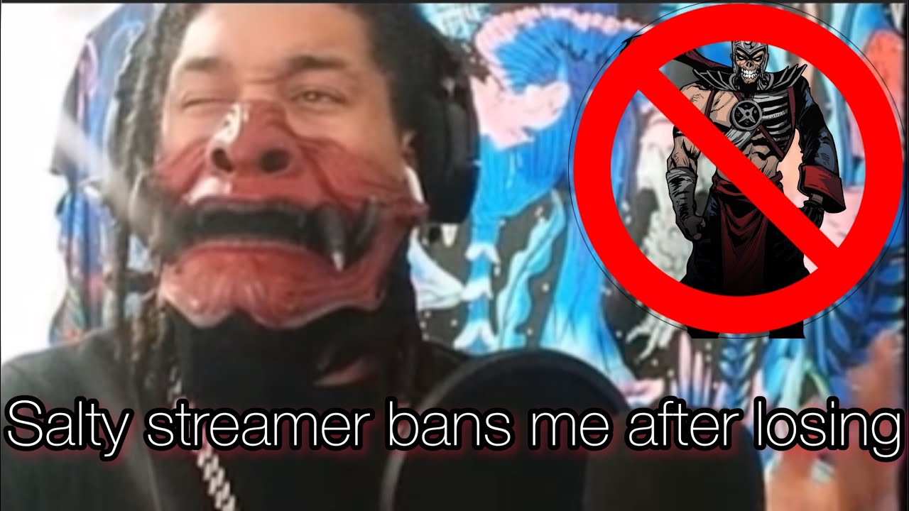 Getting blocked by a toxic streamer 6ARAKIN