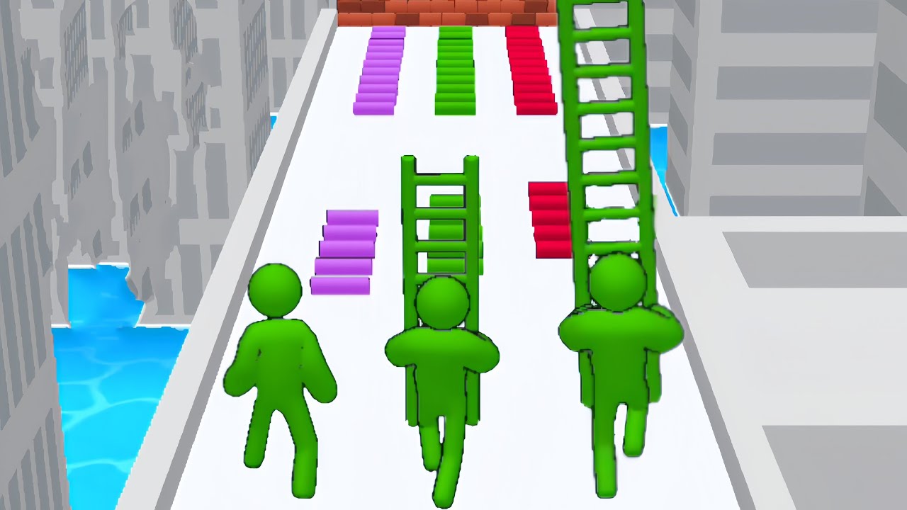 Ladder Master - All Levels Walkthrough Gameplay | Best Mobile Game For Ios/android