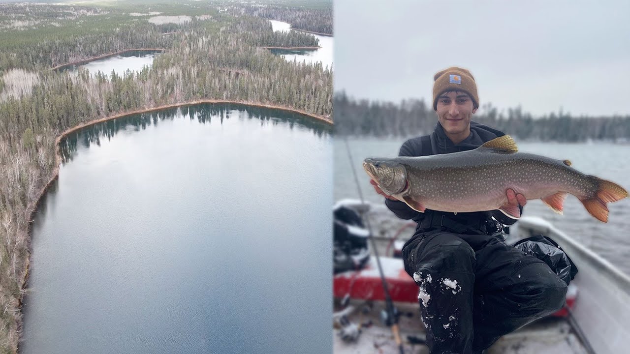 Fishing for 30 INCH SPLAKE in a TINY LAKE!
