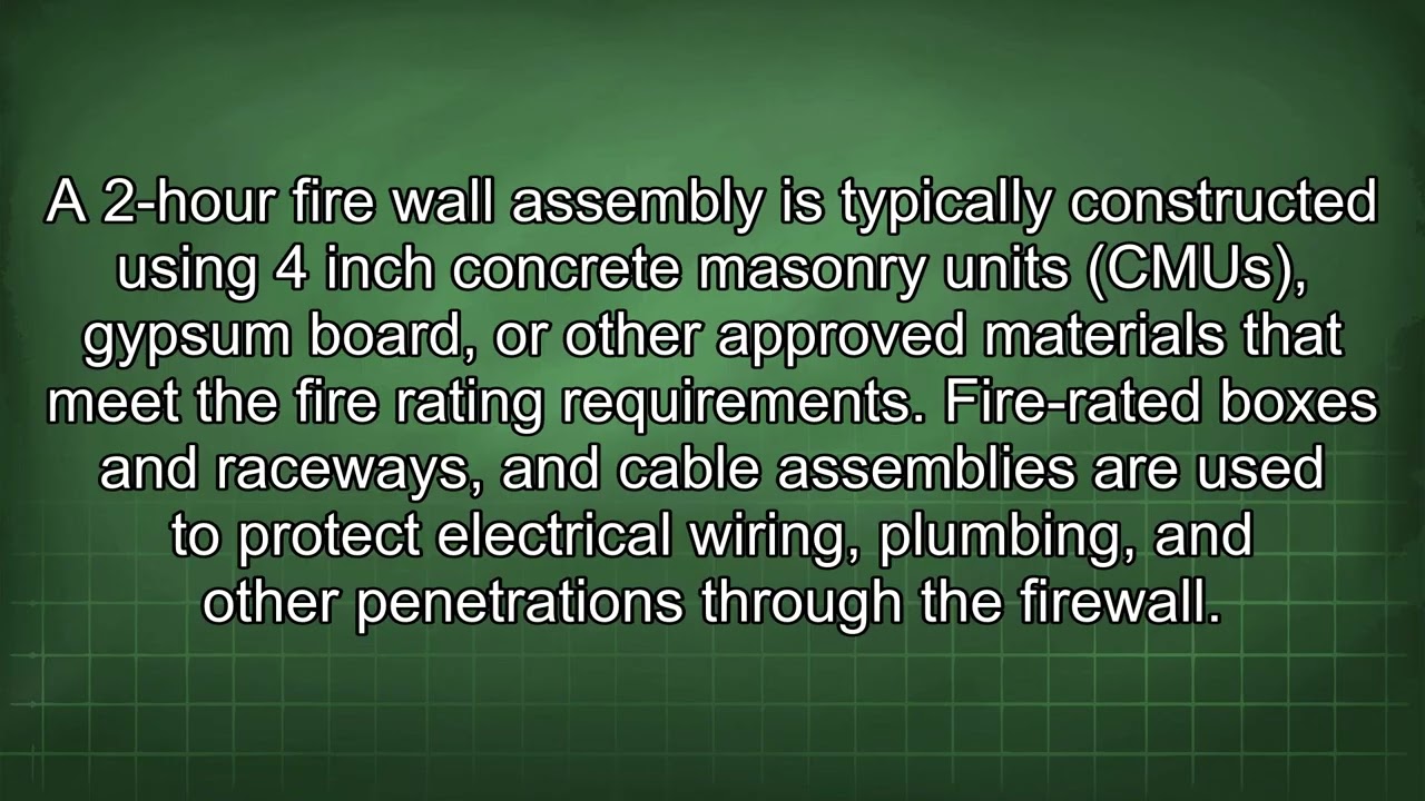 Fire Walls and Partitions Explained Building Code Basics