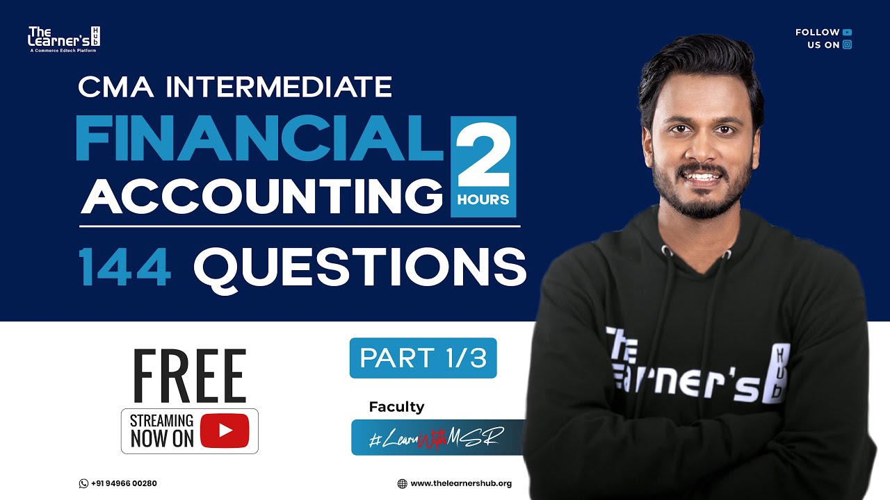 Financial Accounting | MCQ Discussion | December 2024